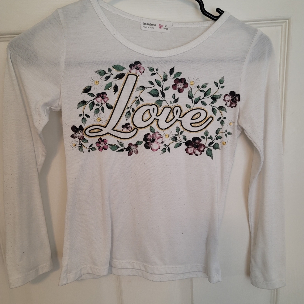 White long sleeve shirt